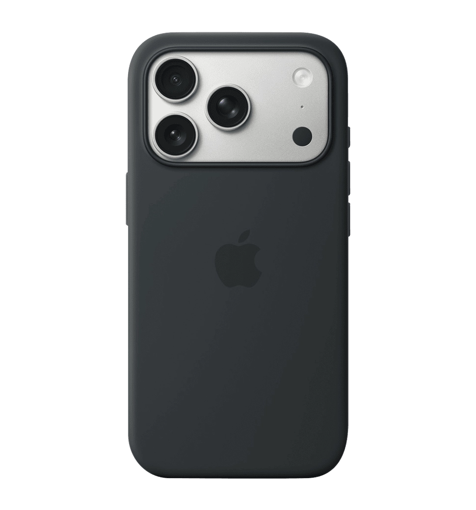 Чехол для iPhone 17 Pro Max Silicone Case с MagSafe — черный (MGFR4ZM)